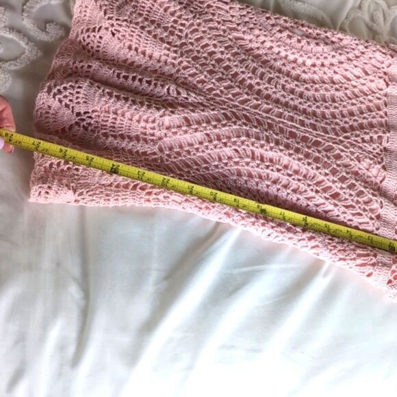 Pretty in Pink 🩷Crocheted Tank Top - Picture 8 of 11